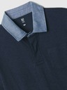 GAP Dječja chambray polo majica GAP