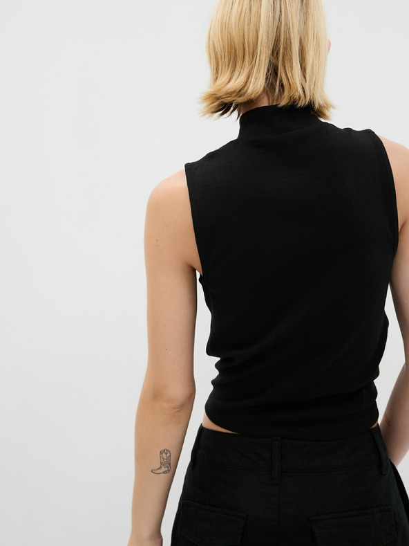 GAP Crop top majica bez rukava GAP