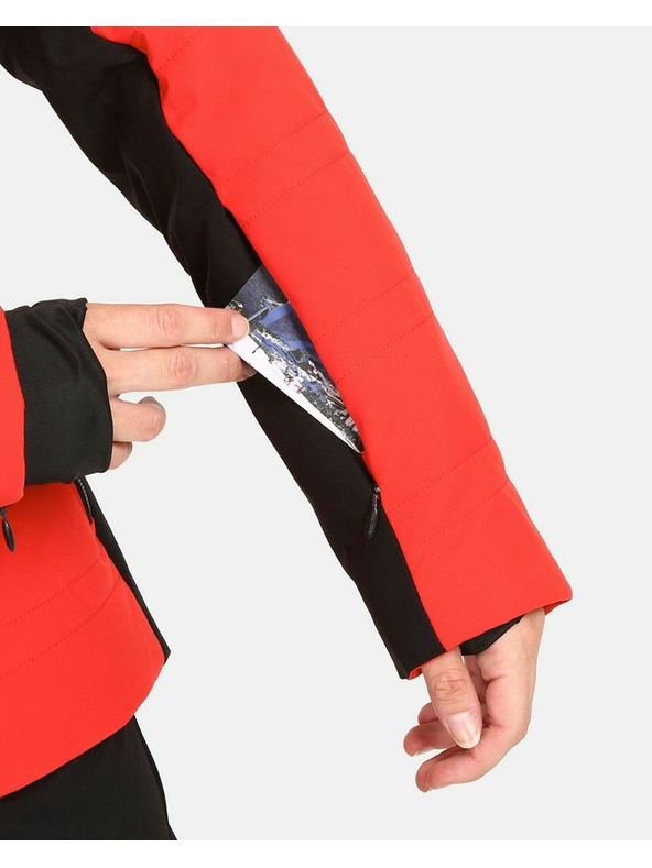 Kilpi Crvena ženska skijaška zimska jakna Kilpi Carrie