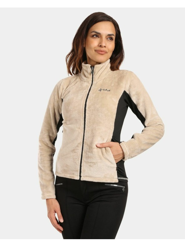 Kilpi Ženska flis majica Kilpi SKATHI-W Bež