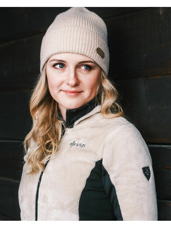 Kilpi Ženska flis majica Kilpi SKATHI-W Bež