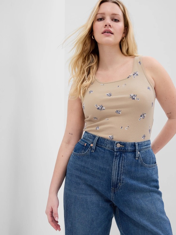 GAP Uzorirani top na bretele GAP