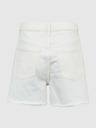 GAP Dječje mom traper kratke hlačice visokog struka GAP