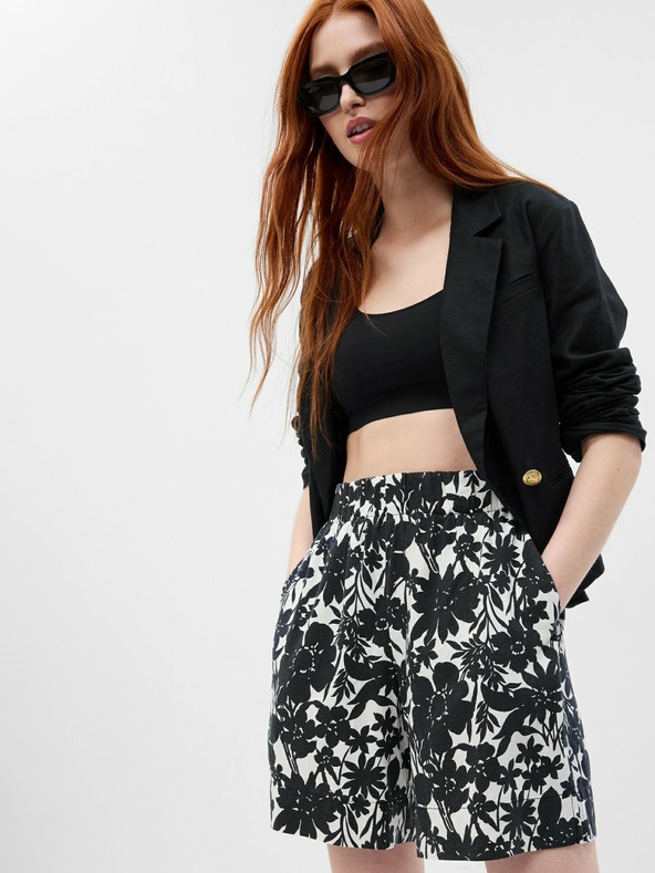 GAP Lanene uzoriranje kratke hlačice GAP