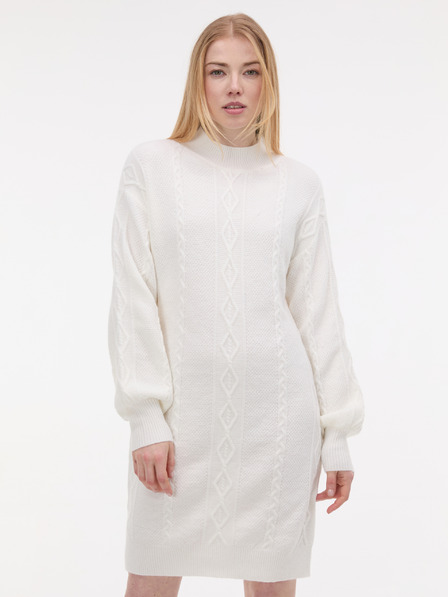 Orsay Krem ženska džemper haljina ORSAY