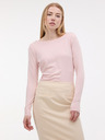 Orsay Svijetlo roza ženska majica dugih rukava ORSAY