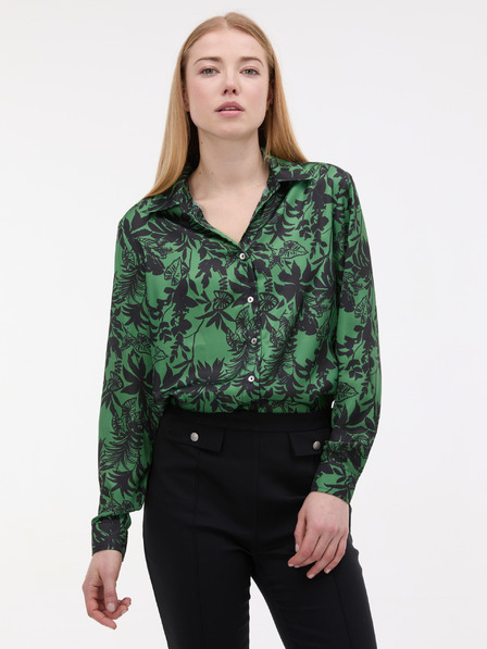 Orsay Zelena ženska bluza s uzorkom ORSAY