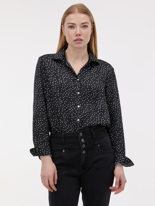 Orsay Crna ženska bluza s uzorkom ORSAY