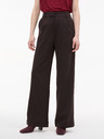 Orsay Tamnosmeđe ženske široke hlače ORSAY