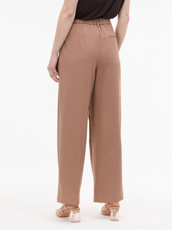 Orsay Svijetlosmeđe ženske široke hlače ORSAY