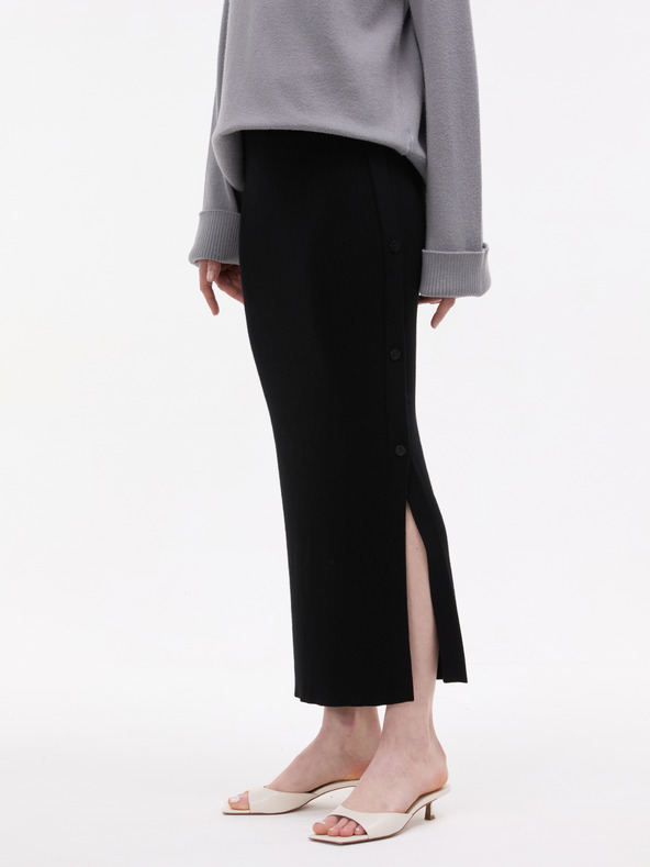 Orsay Crna ženska pletena suknja ORSAY