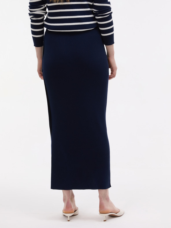 Orsay Tamnoplava ženska pletena suknja ORSAY