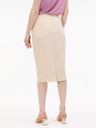 Orsay Kremasta ženska suknja na olovku s prugama ORSAY
