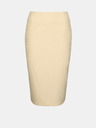 Orsay Kremasta ženska suknja na olovku s prugama ORSAY