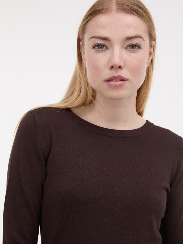 Orsay Tamnosmeđi ženski pulover ORSAY