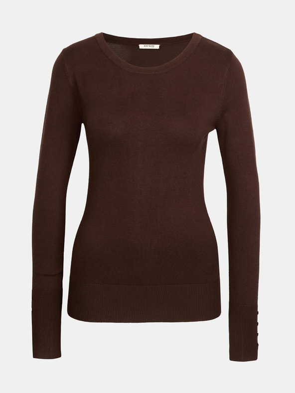 Orsay Tamnosmeđi ženski pulover ORSAY