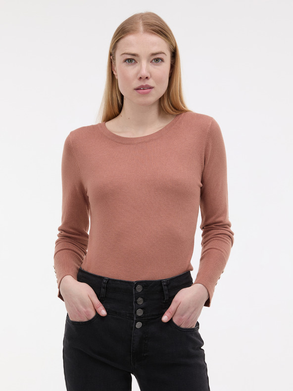 Orsay Svjetlosmeđi ženski pulover ORSAY