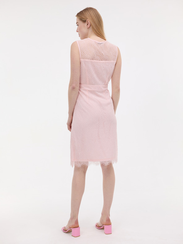 Orsay Svijetloružičasta ženska čipkasta haljina ORSAY