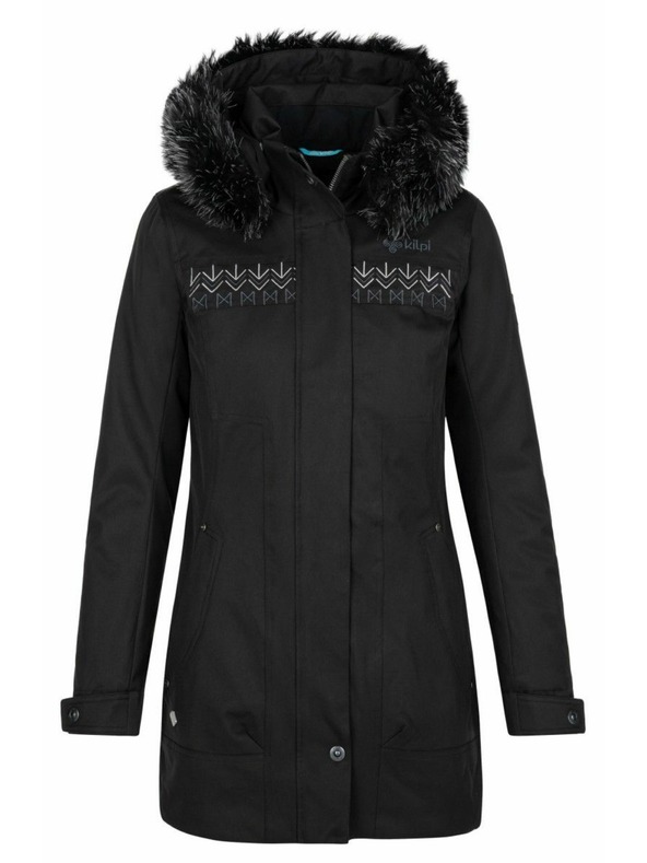 Kilpi Crni ženski zimski kaput Kilpi PERU-W