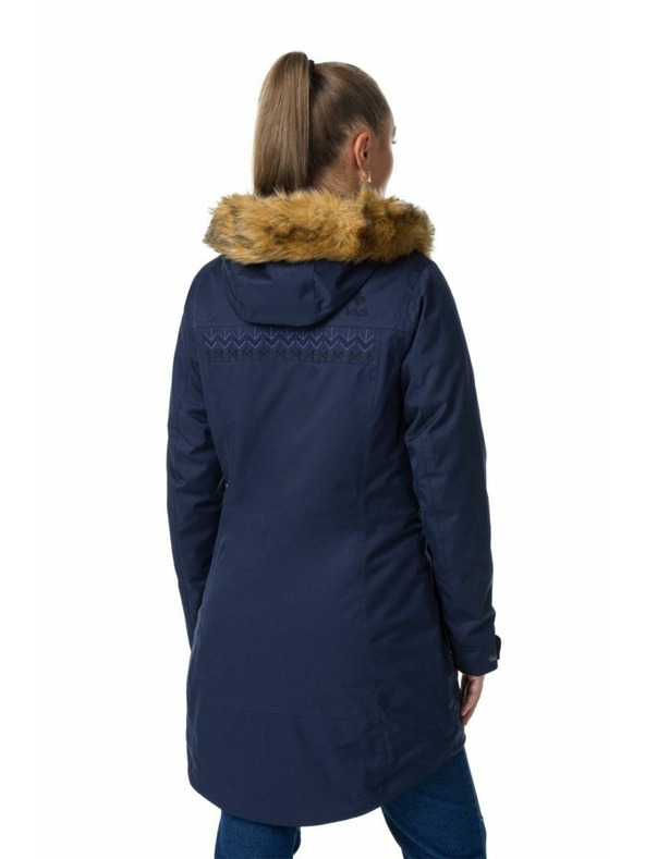 Kilpi Crni ženski zimski kaput Kilpi PERU-W