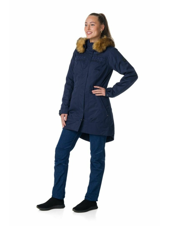 Kilpi Crni ženski zimski kaput Kilpi PERU-W