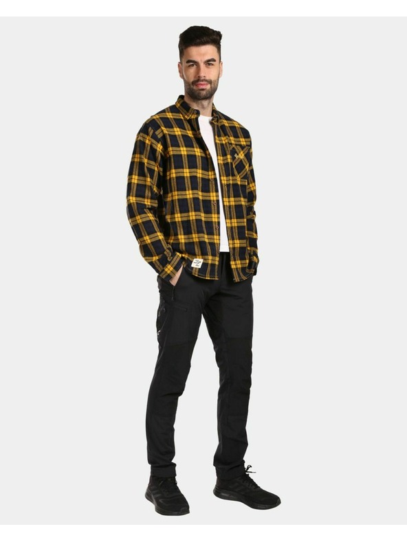 Kilpi Muška sportska flanelska majica Kilpi FLANNY-M Žuta