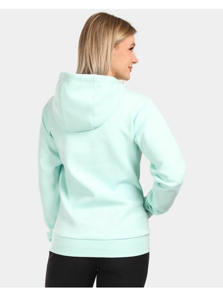Kilpi Ženska pamučna majica s kapuljačom Kilpi NIKY-W Menthol
