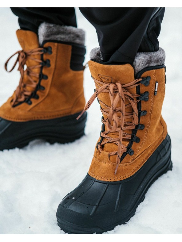 Kilpi Zimske izolirane vodootporne čizme Kilpi ANTARTIC HIGH WP-M Brown