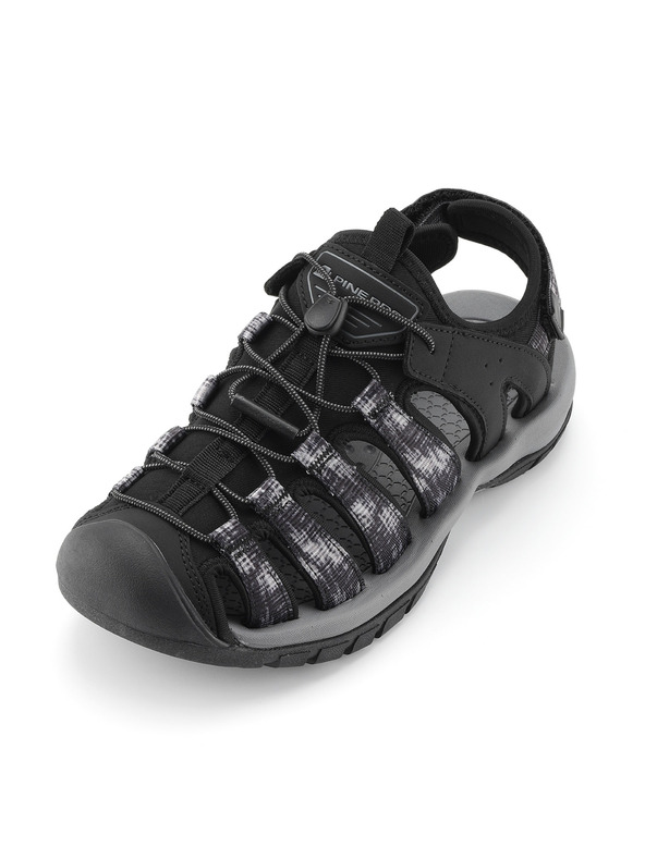 ALPINE PRO Muške outdoor sandale ALPINE PRO KOREM black