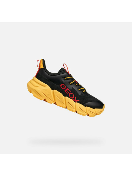 Geox Crne dječje tenisice Geox Flexyper Fast