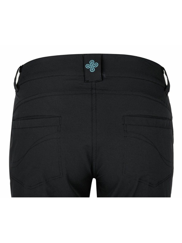 Kilpi Crne ženske vanjske hlače Kilpi BRODELIA