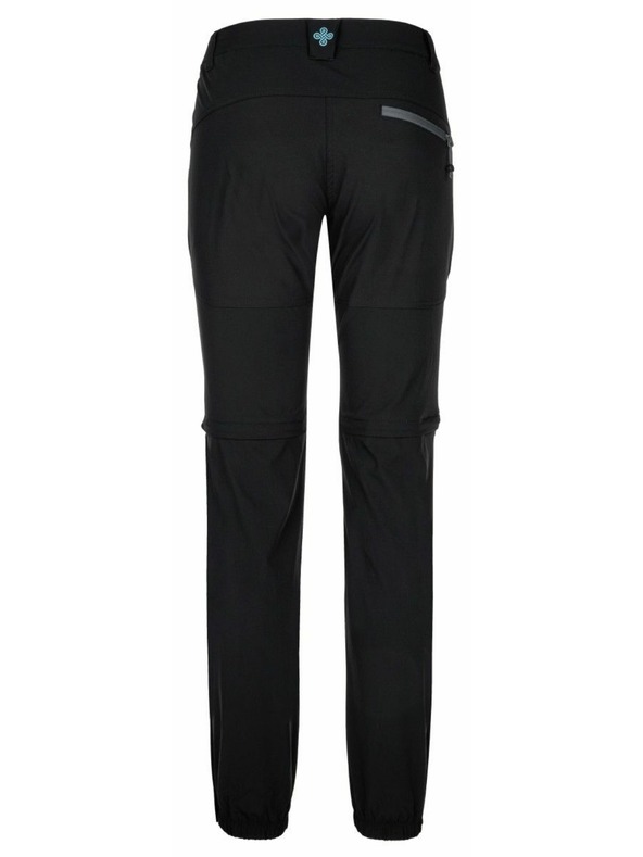 Kilpi Crne ženske vanjske hlače Kilpi HOSIO