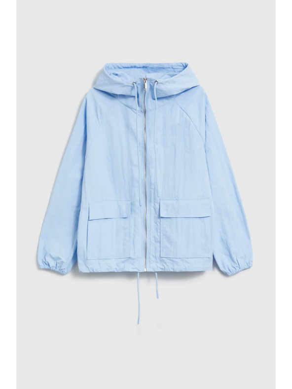 Moodo Jakna s kapuljačom svijetloplava Moodo