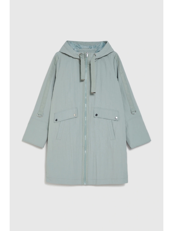 Moodo Parka jakna maslinasta Moodo