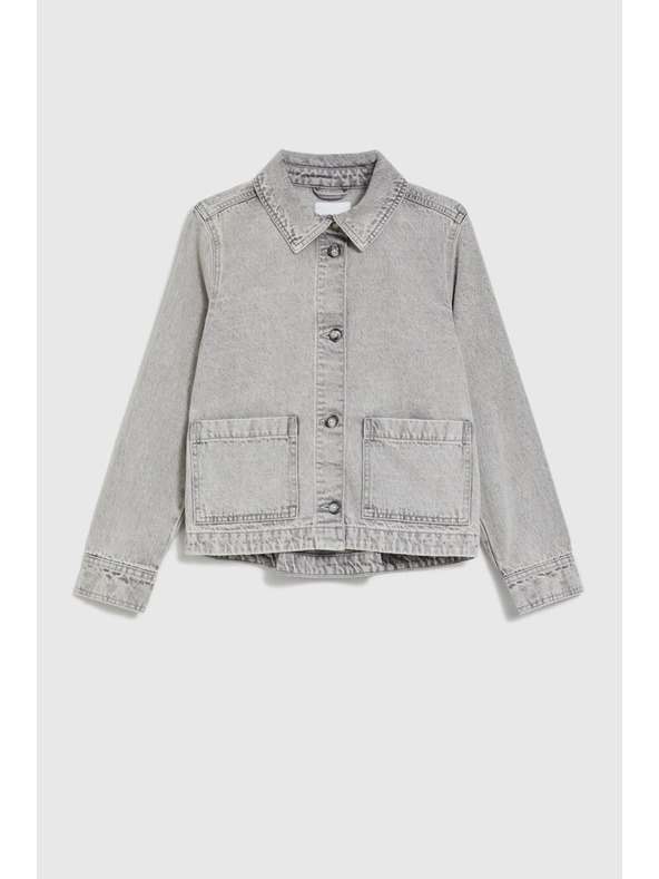 Moodo Teksas jakna siva Moodo