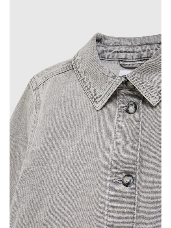 Moodo Teksas jakna siva Moodo