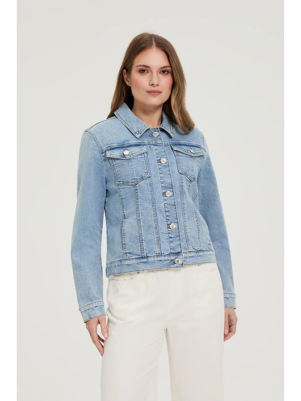 Moodo Teksas jakna plava Moodo