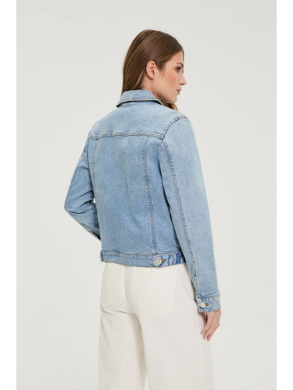 Moodo Teksas jakna plava Moodo