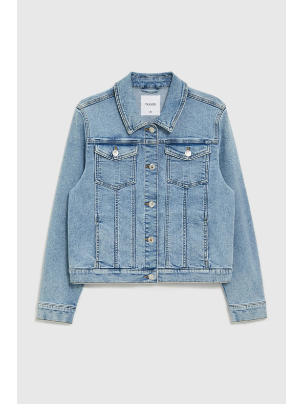 Moodo Teksas jakna plava Moodo