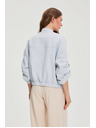 Moodo Jakna s uspinjenim rukavima svijetloplava Moodo