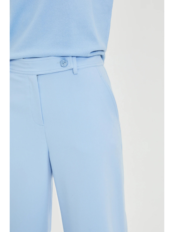 Moodo Odjelske hlače svijetloplava Moodo