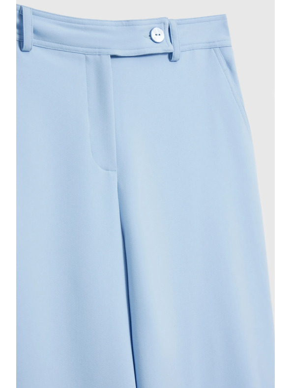 Moodo Odjelske hlače svijetloplava Moodo