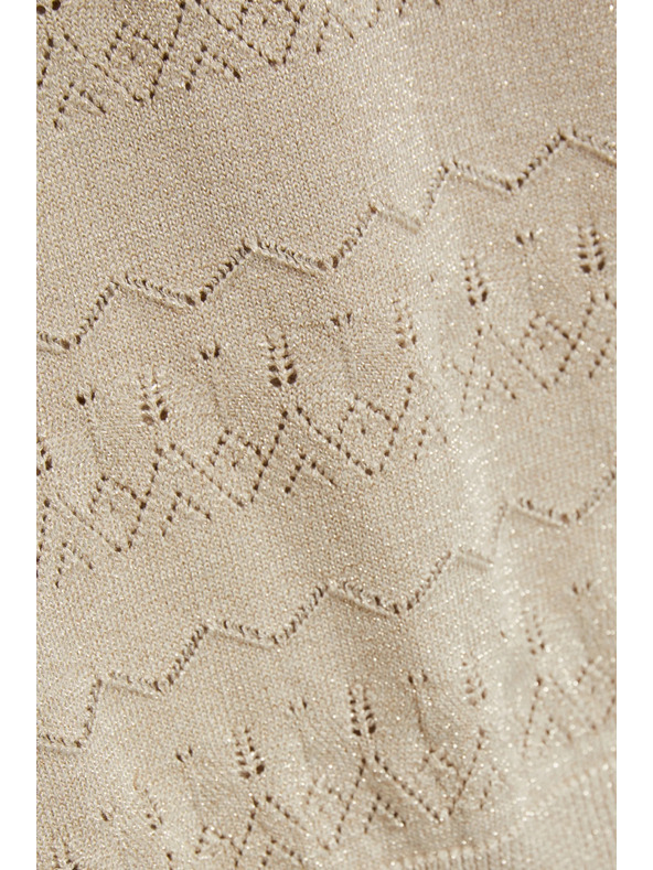 Moodo Azurni pulover s kratkim rukavima bež Moodo