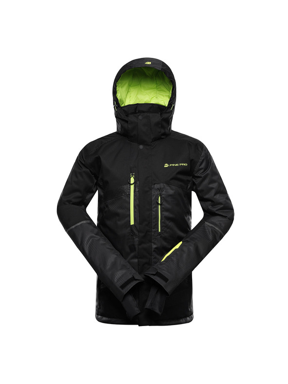 ALPINE PRO Muška skijaška jakna s membranom ptx snow ALPINE PRO DEAR 2 black