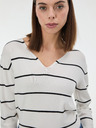Orsay Crni prugasti ženski pulover ORSAY