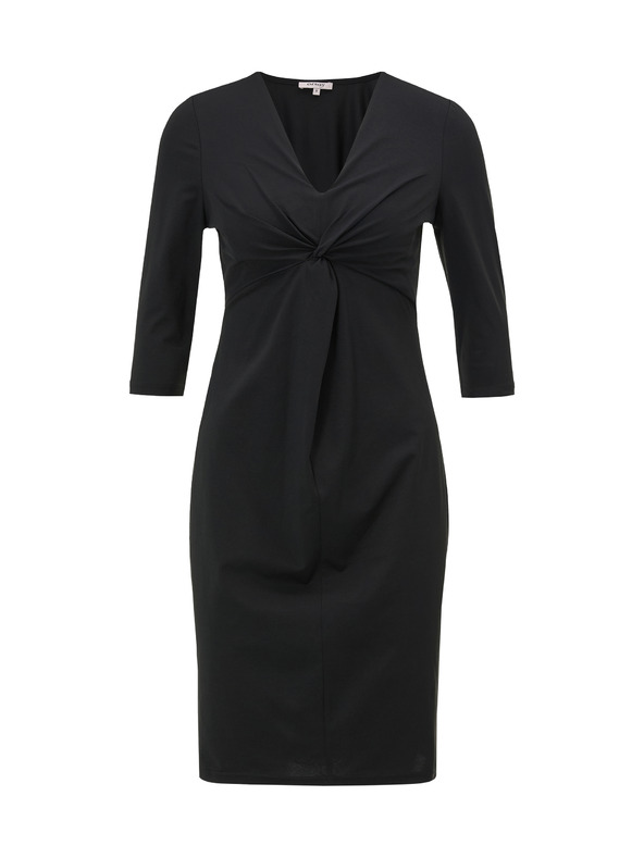Orsay Crna ženska haljina do koljena ORSAY