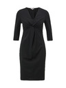 Orsay Crna ženska haljina do koljena ORSAY
