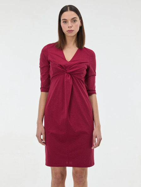 Orsay Ženska haljina boje vina do koljena ORSAY