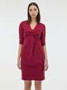 Orsay Ženska haljina boje vina do koljena ORSAY