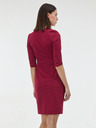 Orsay Ženska haljina boje vina do koljena ORSAY